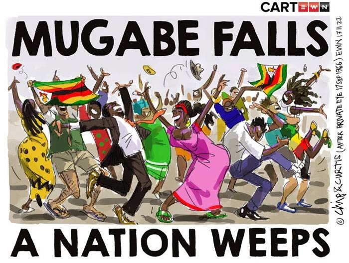Robert Mugabe S Fall In Political Cartoons A Zimbabwean Story Part Ii Reading History